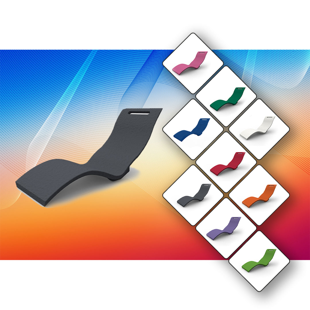 ARKEMA SERENDIPITY CHAISE LONGUE Sedia da Piscina - Lettino Prendisole da Giardino in Polietilene con Superficie Effetto Pietra