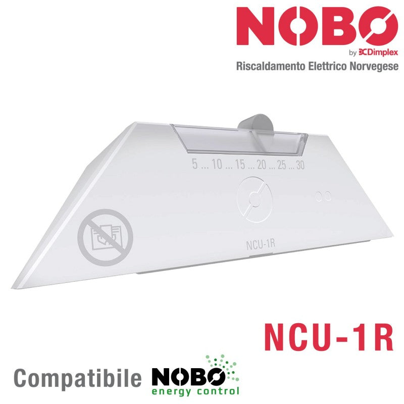 Ricevitore radio NOBO NCU-1R con manopola per temperatura comfort per Radiatori Elettrici Norvegesi NOBO