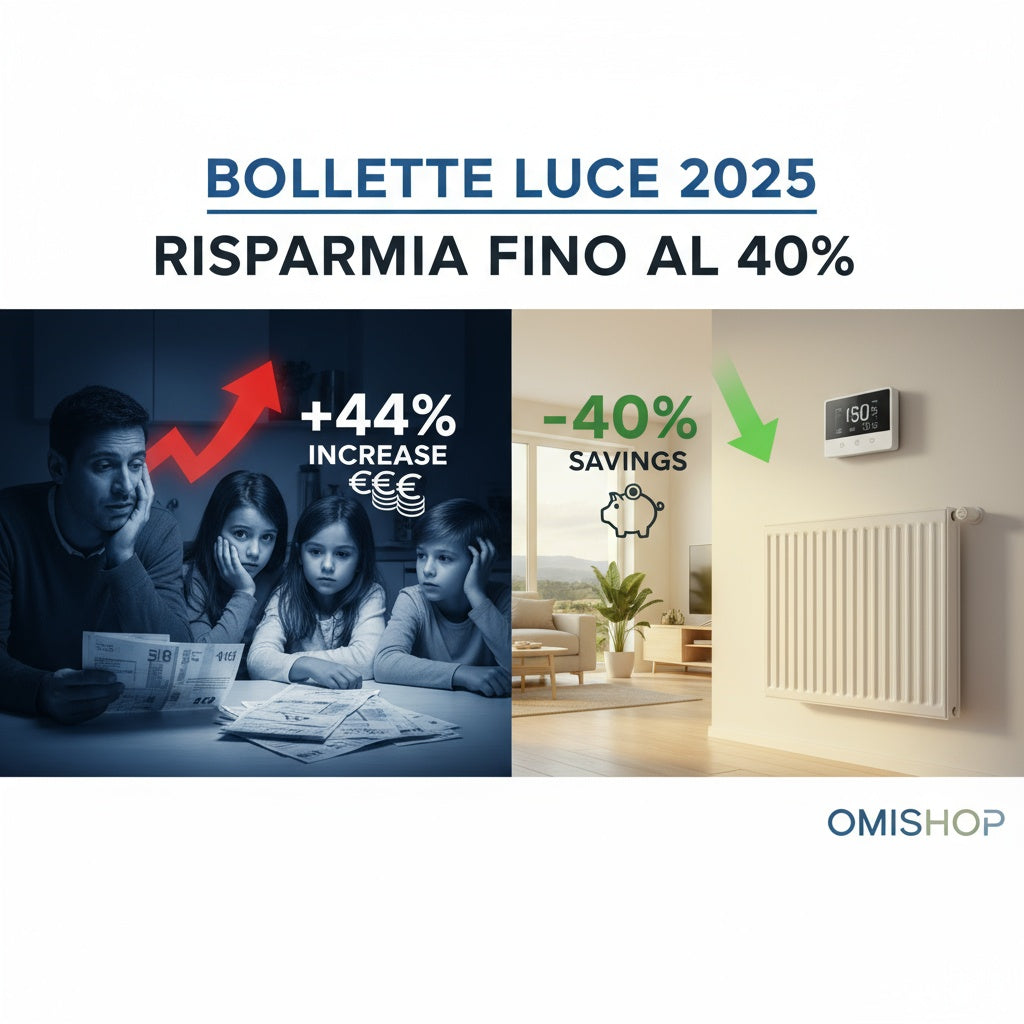 Bollette Luce 2025: La Guida Definitiva per Ridurre i Costi di Riscaldamento Fino al 40%
