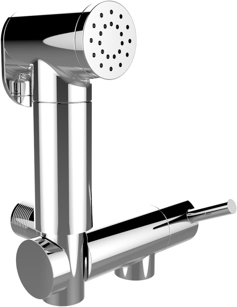 Doccia Tradizionale da Esterno Arkema Jolly Topline A545-TL in Alluminio con Doccetta Mobile e Miscelatore