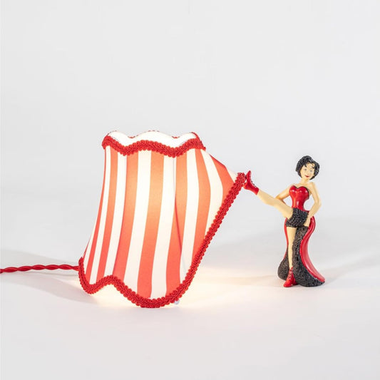 Lampada da Tavolo Circus AbatJour "Lucy" di Seletti - Design Unico e Originale in Resina e Metallo