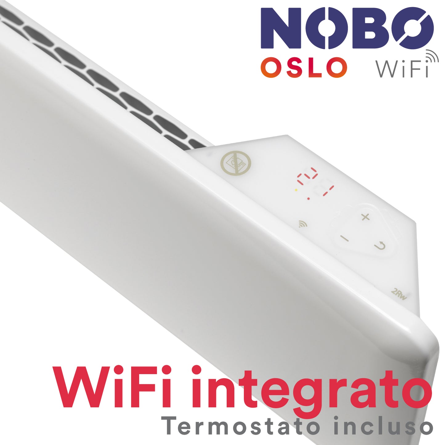 Radiatori Elettrici Norvegesi NOBO OSLO WiFi | Basso Consumo e Controllo Smart tramite App