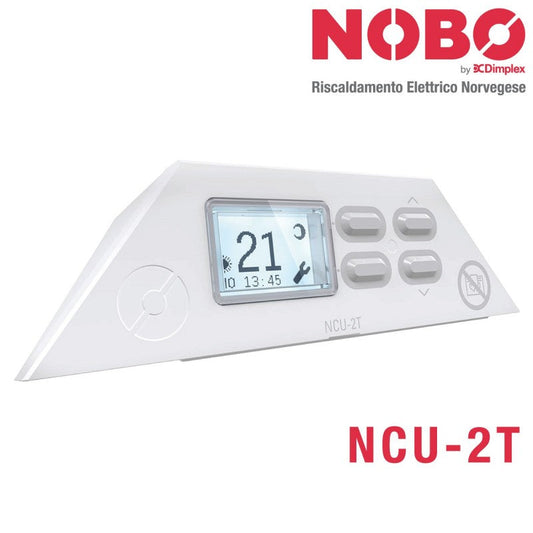 NOBO Cronotermostato digitale NCU-2T con display per Radiatori Elettrici Norvegesi NOBO